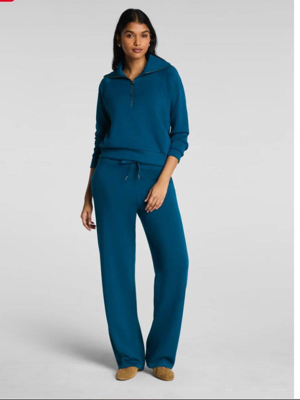 Spanx Air Essentials Straight Leg Pant (Deep Cove)